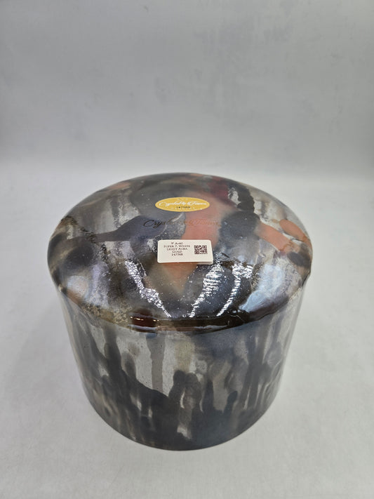 Super Seven, White Aura Gold Bowl™, 9" A+40