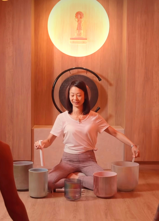 Private Personalised Sound Healing Session with Crystal Tones™️ Alchemy Singing Bowls