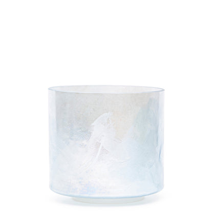 Azeztulite, white light aura gold, Aqua Aura Gold Bowl 8" C+40™