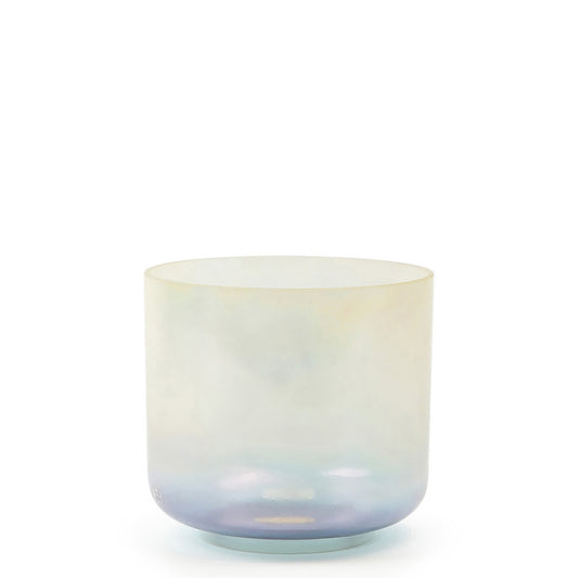 Tesseract Salt, Lemon Aura Gold, And Androgynous Indium (base) Bowl 8" D#-40