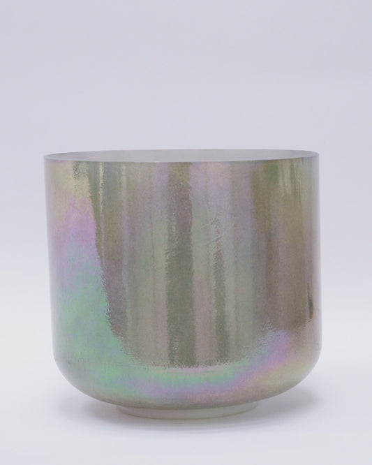 Green Goddess Limited Edition Fire Element, Frosted Inside Bowl 10" A#-20