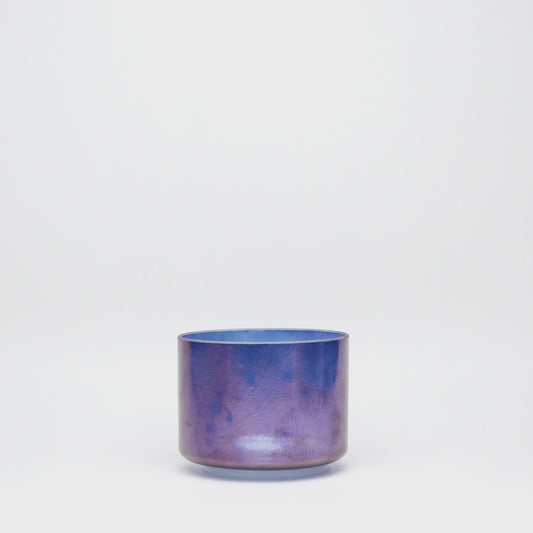 Violet Aura Gold, White Light Aura Gold Bowl 7" B+10