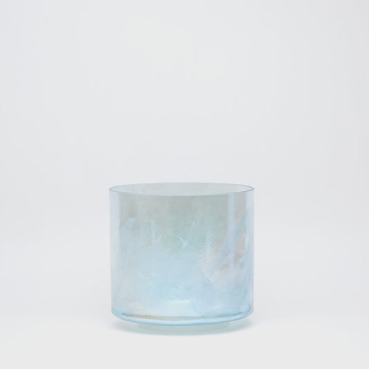 Azeztulite, white light aura gold, Aqua Aura Gold Bowl 8" C+40™