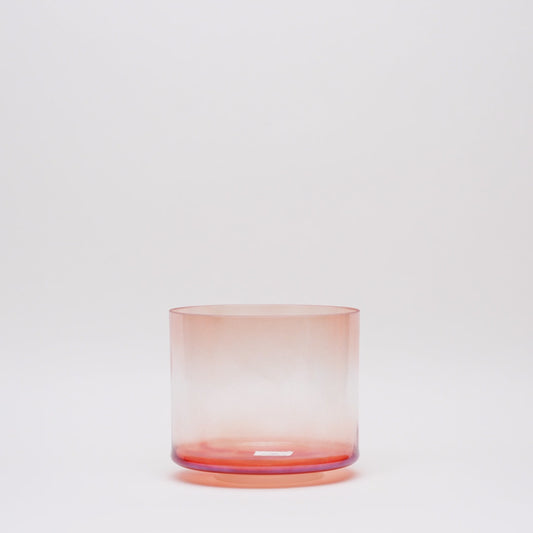 Rose Quartz, White Light Angel Gold Bowl, 8" A#-35™