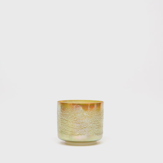 Lemurian Seed Aqua Aura Gold Bowl 6" A#+45
