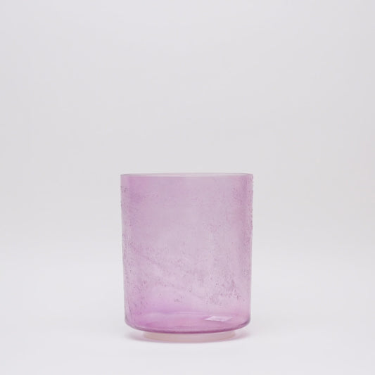 Lemurian Seed, Lavender Aura Gold Bowl 7" D#+40