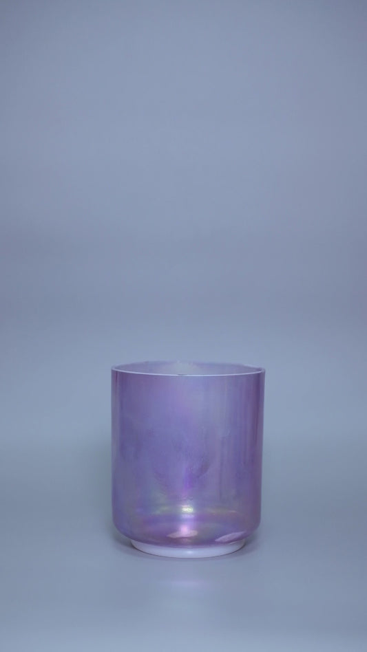 St. Germain Violet Flame Aura Bowl 6" B+10