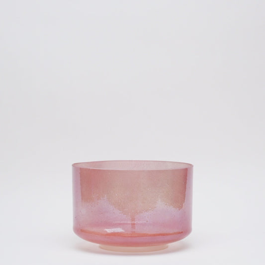 Morganite White Light Aura Gold Bowl 9" C#+15™